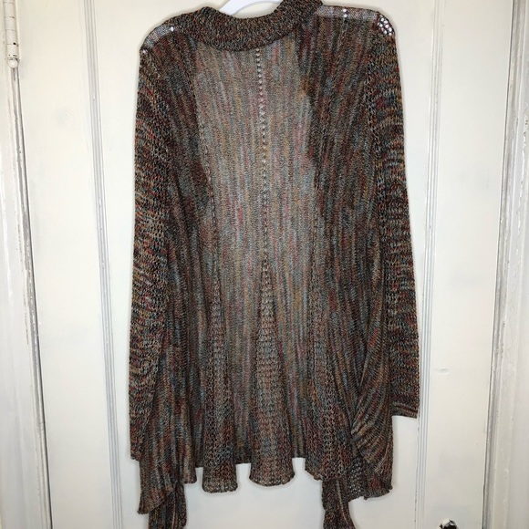 Dress Barn Open Knit Cardigan - Picture 2 of 4